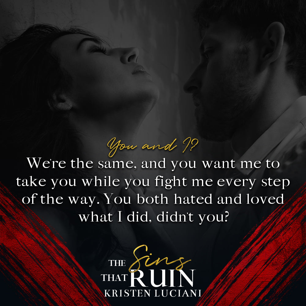 The Sins That Ruin Special Edition - Paperback
