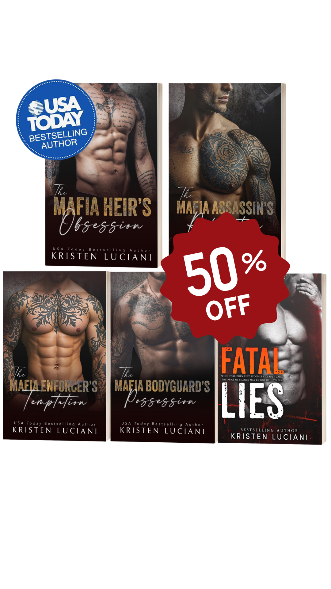 Dangerous and Decadent Irish Mafia Romance Book Bundle - Paperback